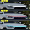 LED Strip Car Hood Light DRL For SAAB 9-3 93 9-5 9 3 9000 9 5 GPS Stand 12V Scanning Effect Daytime Running Lamp Accessories