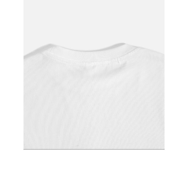 European Size  White Men's T - Shirt: Yosemite National Park Landscape Theme