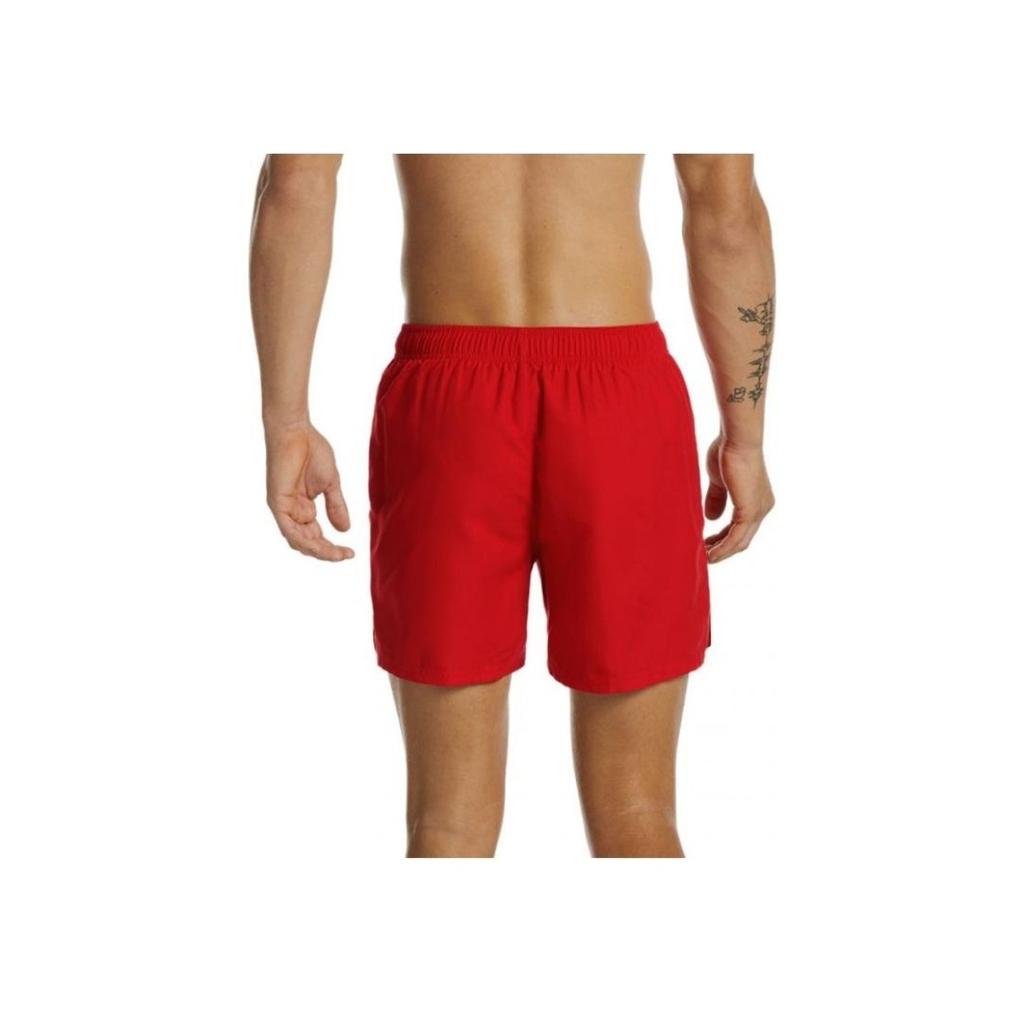 Nike Solid Color Elastic Straight-Leg Casual Shorts Men Bottoms Red NESSA560-614