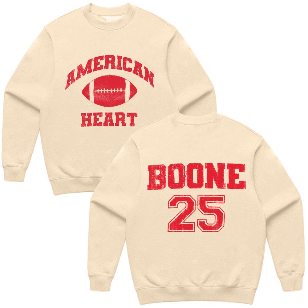 

American Heart Crewneck Sweatshirt Benson Boone HipHop Men Long Sleeved Pullover Harajuku Fashion Women Men Clothes Fall Casual L хакі