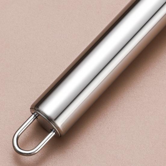 Stainless Steel Potato Masher with Ergonomic Handle Manual Food Crusher for Vegetables Sauces Rust-Resistant Dishwasher Safe Kitchen Tool for Home