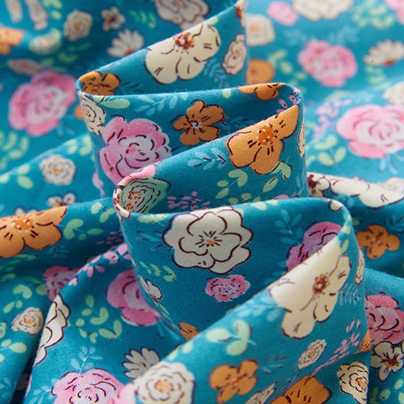 Damen Pyjama Blumendruck Haushalt Damen Pyjama Loungewear Zweiteilig Außerhalb Nachtwäsche Frühling Herbst