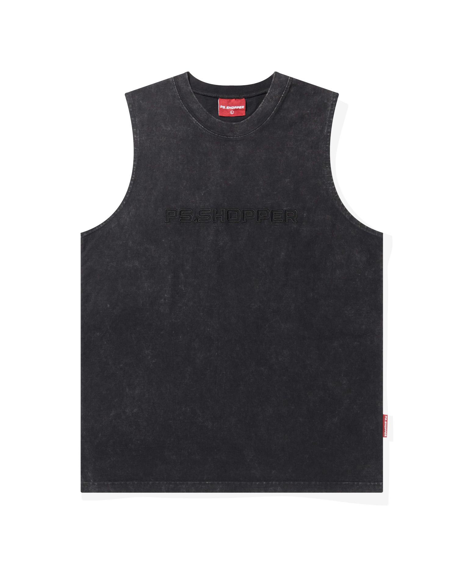 Ps Shopper Stonewashed High-Density Sleeveless [Black] L