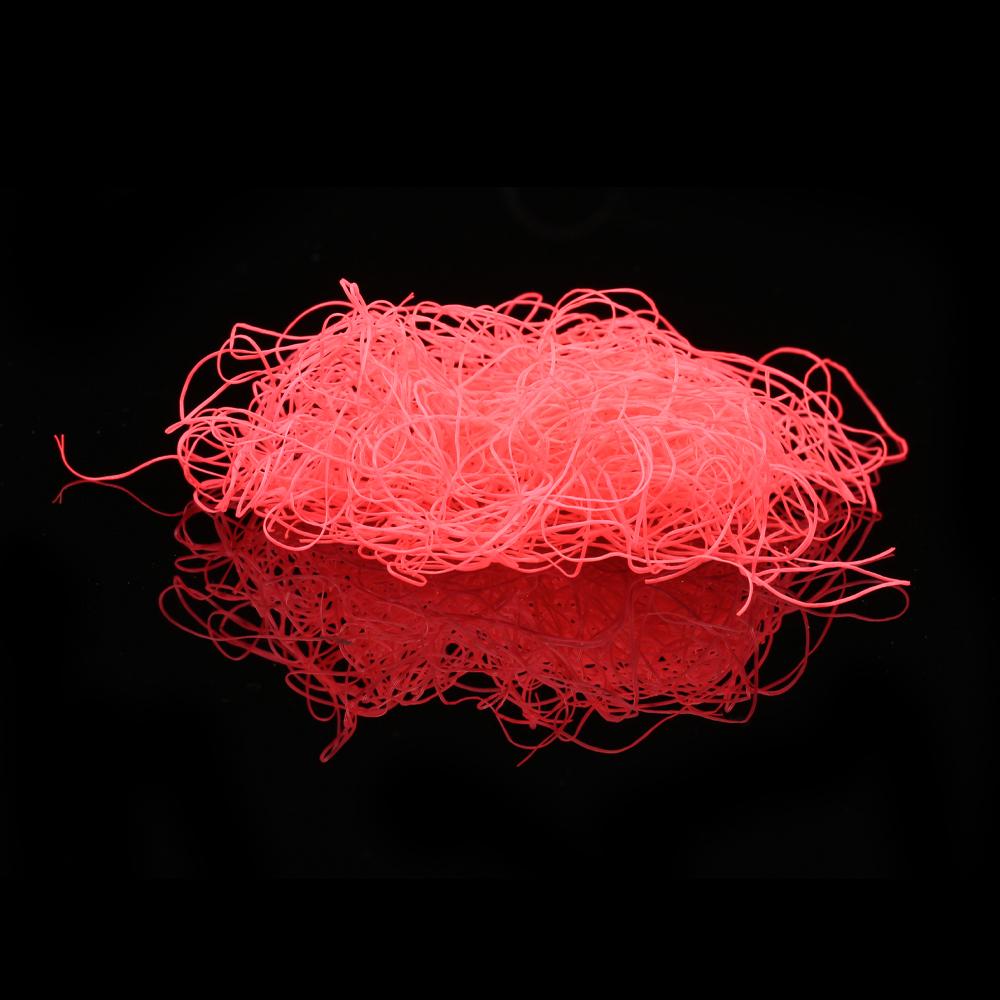 Bimoo 2g/pakk Ultra Fine Silikon Flutter Ben Dub Gummi Ben Stonefly Nymph Tørr Våtfluer Leg Kropp Flue Binding Materiale