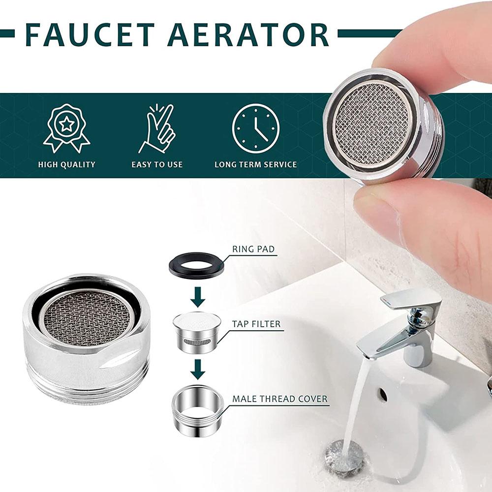 4 Pcs Faucet Aerator Kitchen Sink Faucet Head Bathroom Faucet Aerat
