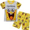 Short-Sleeved Cartoon Digital Printing, Middle-Aged And Older Children'S Daily Loungewear, Short-Sleeved + Shorts Set 92260.