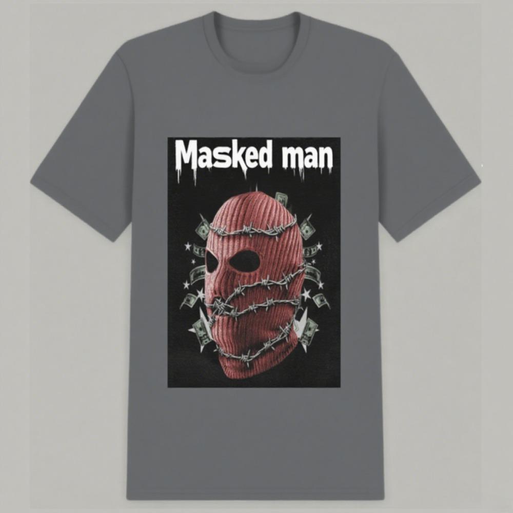 

Trend Printing Couple Tide Brand Breathable Short-sleeved T-shirt Emerging Art Daily Style Cotton Women s New Street Style Tops S