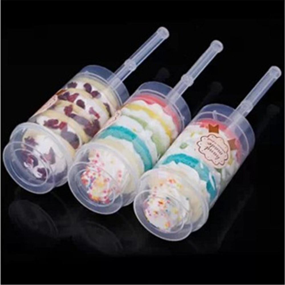 New 2pcs Baking DIY Cake Pusher Tube Ice Cream Pusher Push Barrel Kitchen Accessories Tools Household Kitchen Cooking Tool