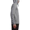 Nike Embroidered Logo Fleece-Lined Hooded Jacket Men Outerwear Gray 804389-063