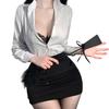 Sex Underwear Pure Passion Free Hot Hips Secretary Uniform Seduction Sexy Large Size Women's Clothing 388