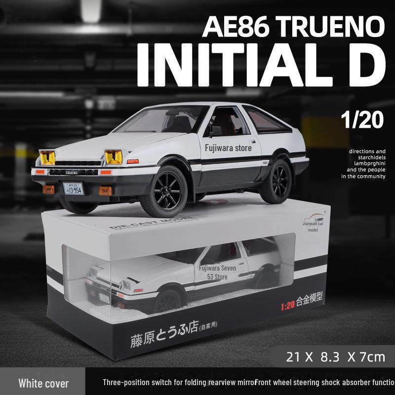 

Игрушечная модель Toyota AE86 Alloy с инерционным механизмом – классическая автомобильная симуляция для детей