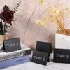 12/15/20/25Pcs Erasable Message Blackboard Signs Desktop Price Place Cards  Wedding Table
