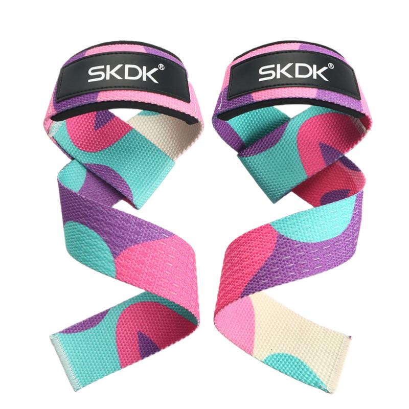 Weightlifting Booster Bands Anti-Slip Wrist Straps for Barbell Dumbbells Deadlifts Fitness Training Support