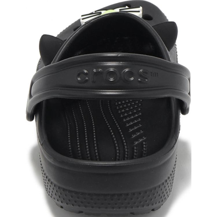 Crocs Classic Glow Black Cat Clog Comfortable Toddler Shoes Baby clogs 210387001