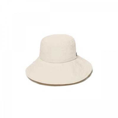 String-umwandelbarer Hut mit Frontkrempe Beige 24ss