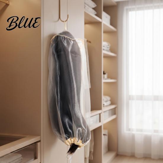 Head Model Protective Design Portable Cover Adjustable Wig Dust Covers Mesh with Drawstring Breathable