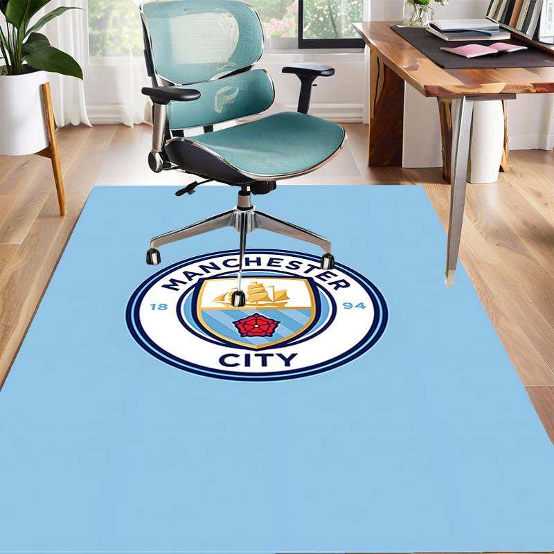 1pc Football Team Design Area Rug - Non-Slip, Soft & Cozy Floor Mat for Living Room, Bedroom, Office - Indoor/Outdoor Decorative Carpet