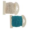 Lot de 2 Filets de Pêche Décoratifs Bleus et Beiges Pour Arrière-plans de Photographie Ambiance Côtière Accessoires Photo