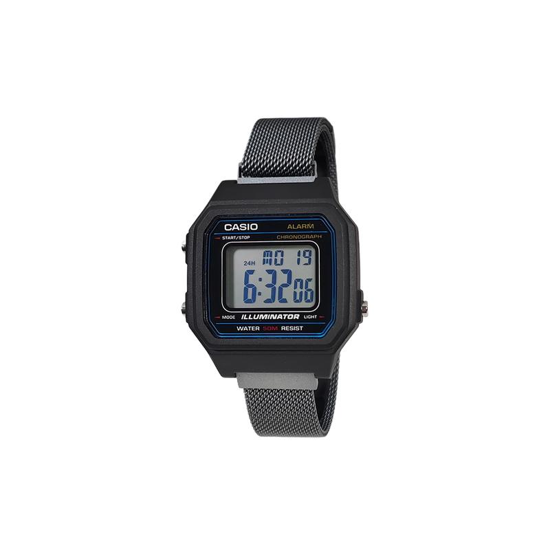 CASIO Customized watch modified series classic retro small square watch fashion trend waterproof 50 meters W-217H-1AVDF QiangSeBiaoDai