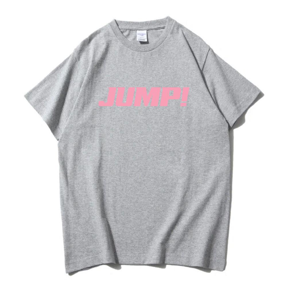 Jump Single Graphic 2025 T-shirt Band and Pink Girls' Band Tshirts Cotton Fashion Short Sleeve T Shirt Men Women Clothing