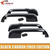 4x Door Handle Cover Trims For Ford F150 2015-w/ 2 Smart keyholeCarbon Fiber