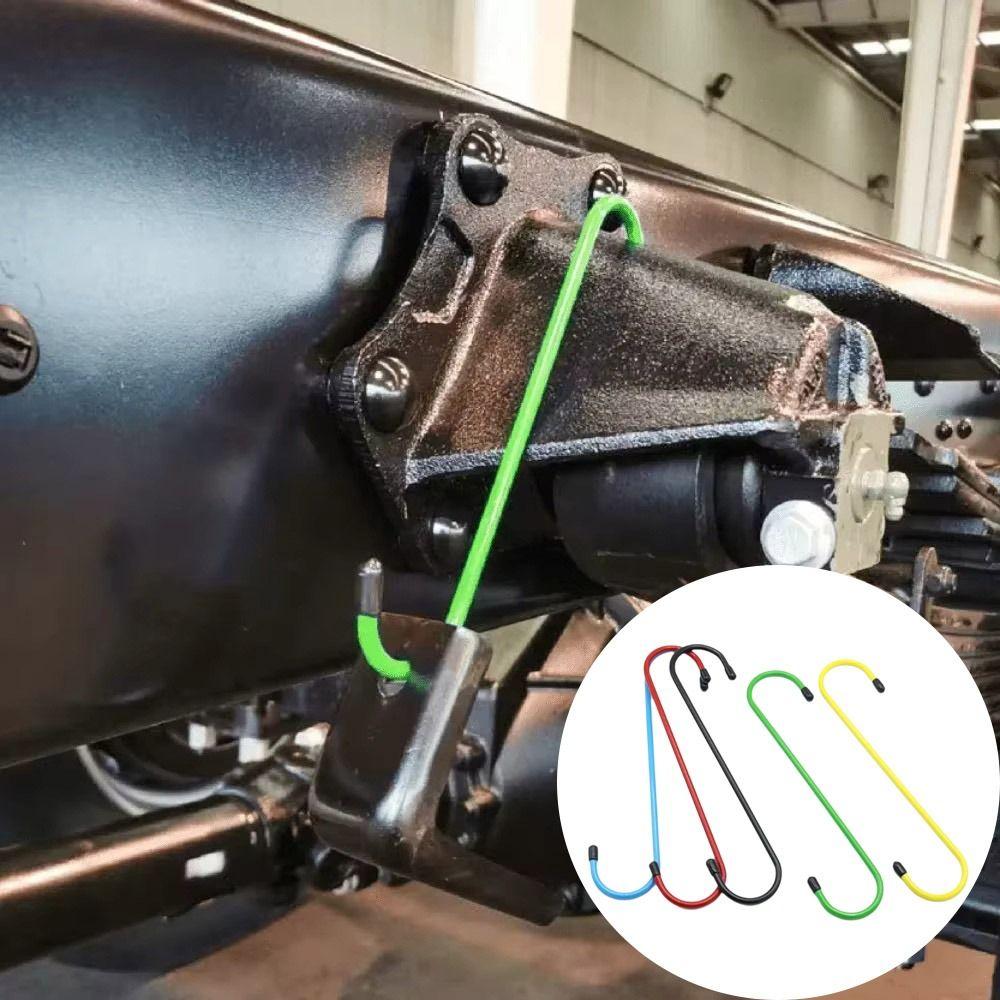 S Shape Brake Caliper Hanger Rubber Protection Brake Caliper Hooks Brake Caliper Hook Maintenance