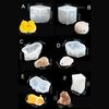 Chocolate Molds Lovely Animals Shape Silicone Molds Mousses Cake Decorating Molds Baking Tool for Mousses Cake, Pastry