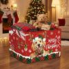 Cartoon Snowman Clothes Storage Bin Large Capacity Toys Organizer Box  Kitchen