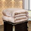 Handmade Imitation Silk Quilt, All Season Quilt, Breathable Warm Comforter for Home Bedding, Multiple Sizes & Colors Available