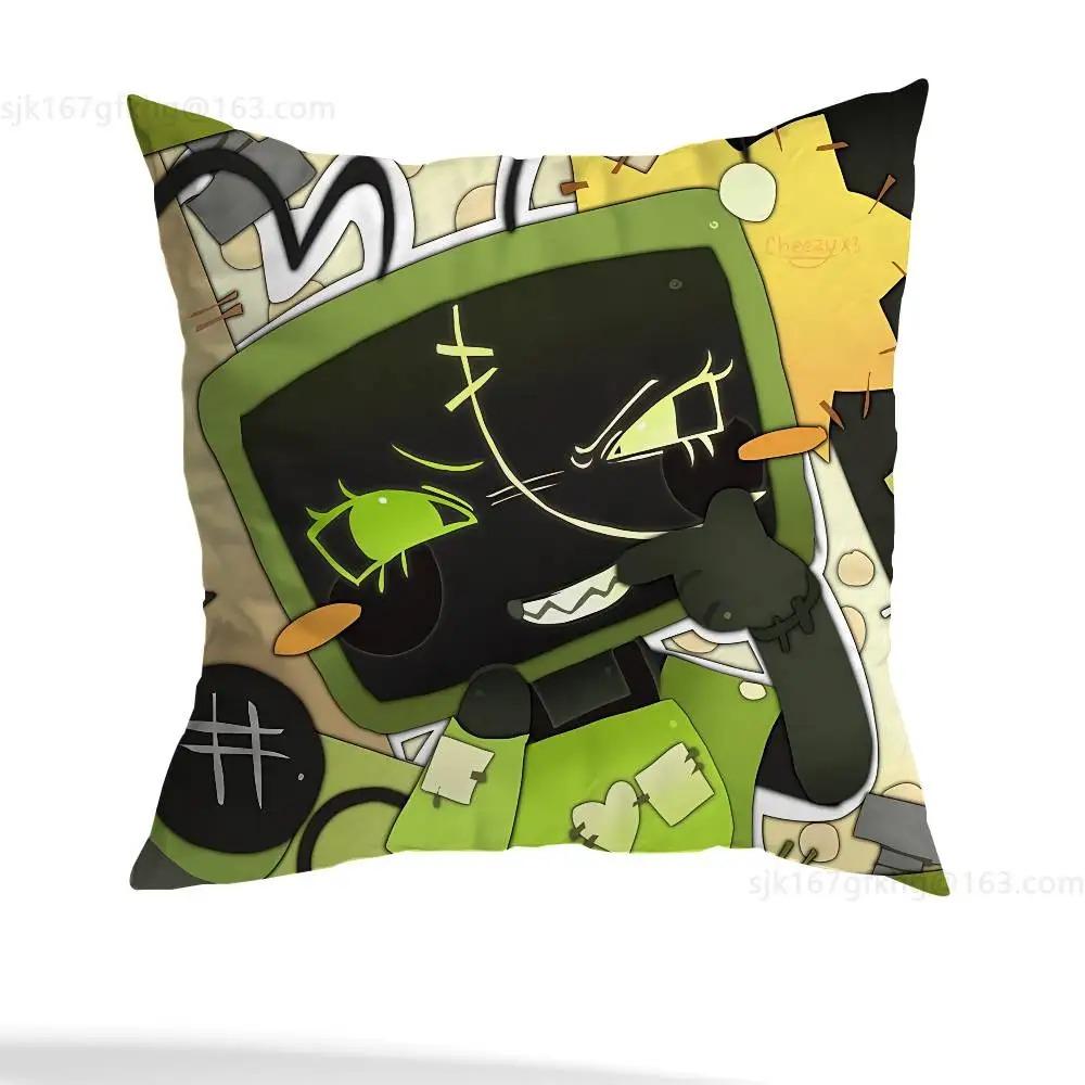 Cute Cartoon Character Cushion Cover Anime Throw Pillow Case For Kids Room Sofa Couch Chair Home Decor Square 40X40Cm 1 Pc