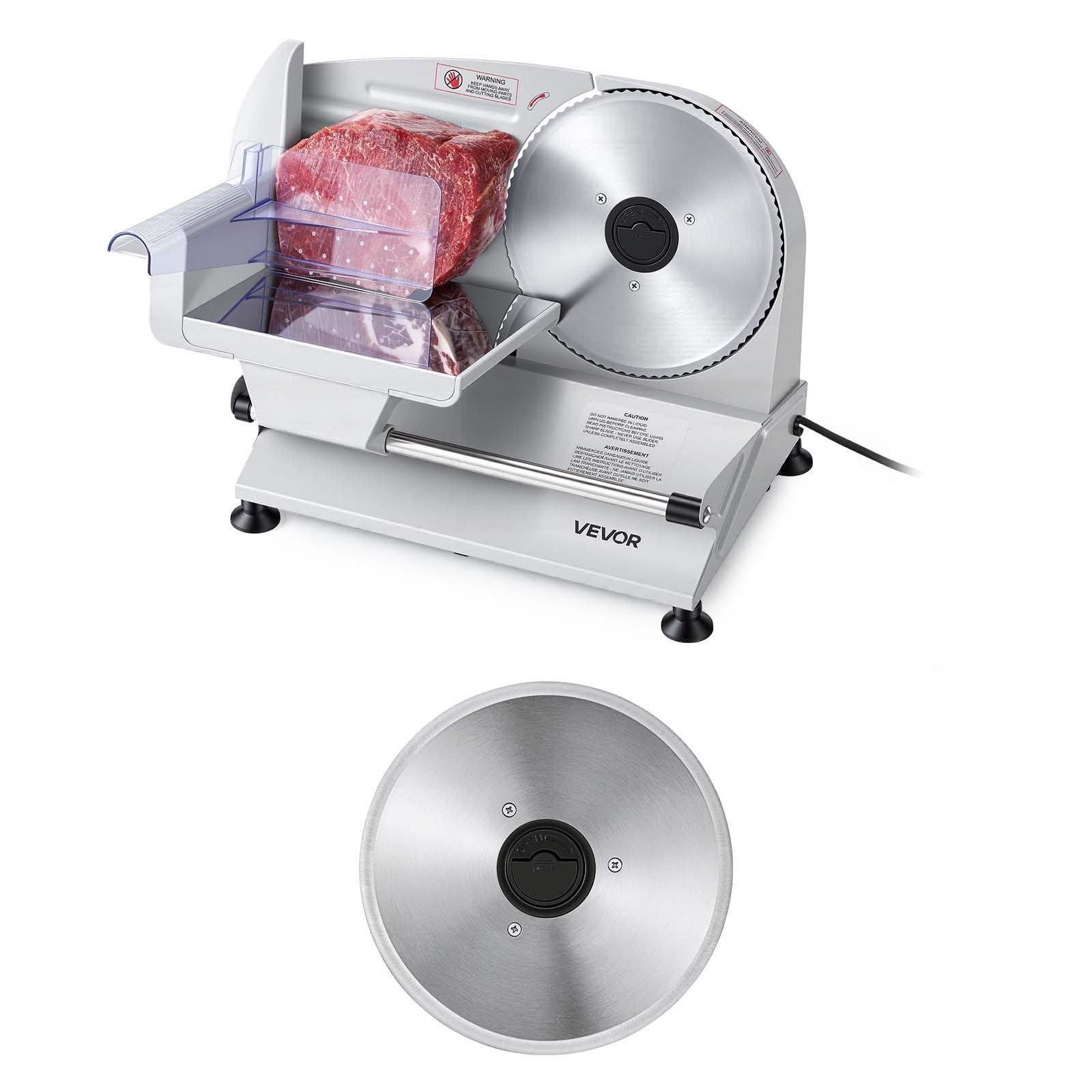 VEVOR Meat Slicer, Electric Deli Slicer