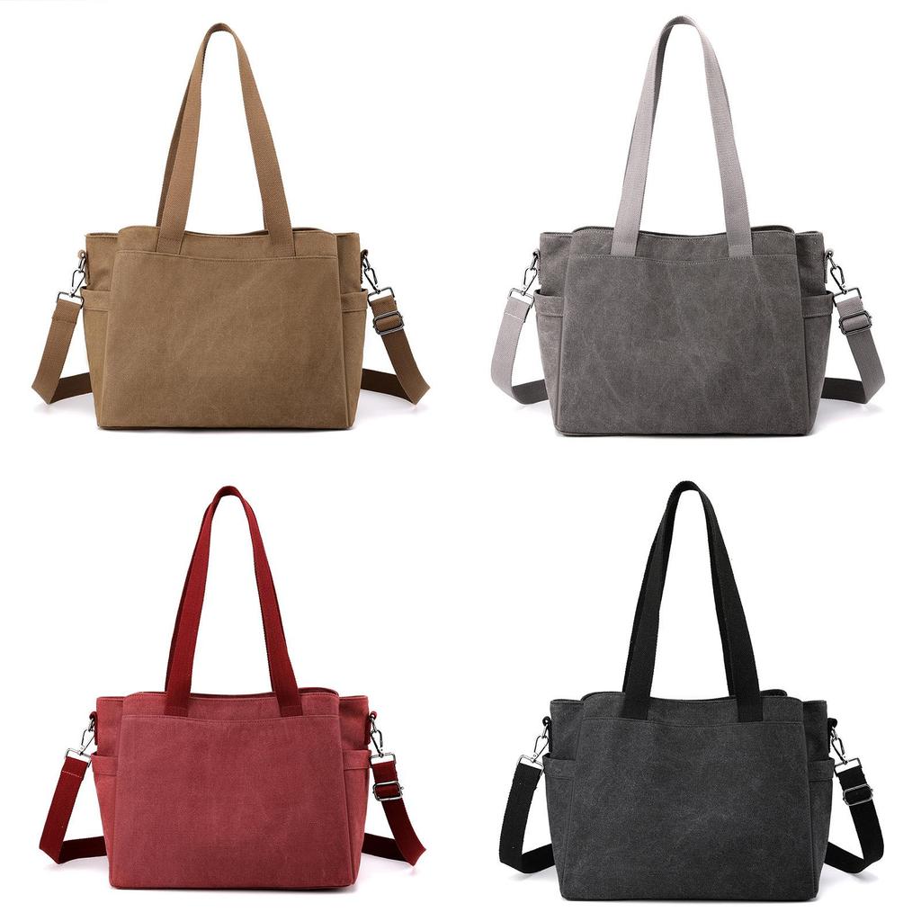 Canvas Tote Bag For Women With Large Capacity And Fashionable Design For Daily Use
