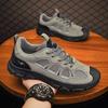 Fashion Men's Breathable Mesh Hiking Sneakers Non-Slip Chunky Sole Outdoor Trekking Shoes