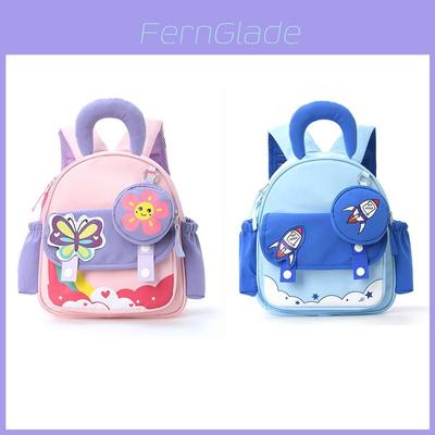 Childrens Rocket Backpack With Breathable Polyester For School And Travel
