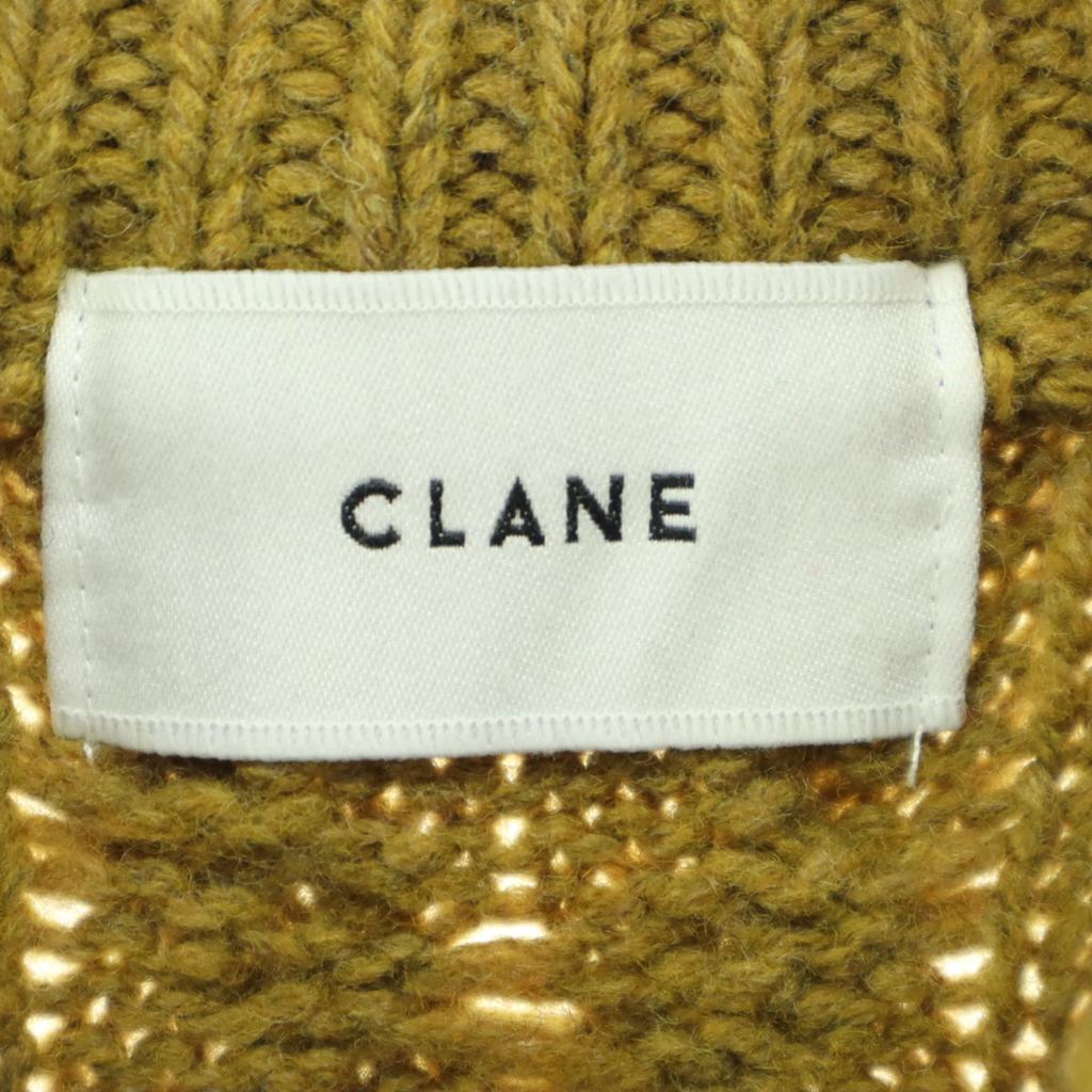 Beauty Products CLANE Cable Network Long Sleeve Knit 1 Yellow Women Used