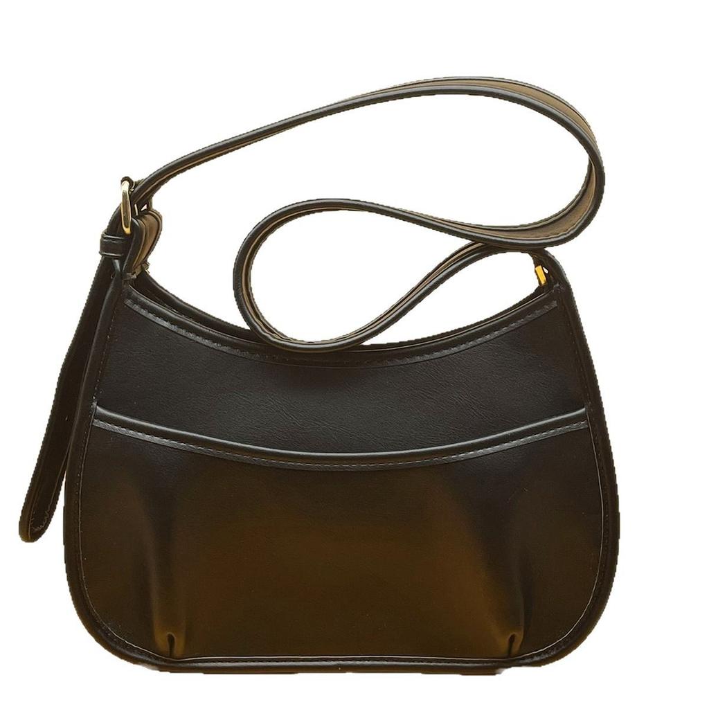 Bag New Women's Bag Single Shoulder Strap Crossbody Bag Bucket Saddle Bag Niche Versatile Ins Style Single Shoulder Bag