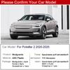 For Polestar 2 Accessories -2025    Car Mudflaps Mudguards Fender Wheels Protection Anti-Scratch Tire Rear Mud
