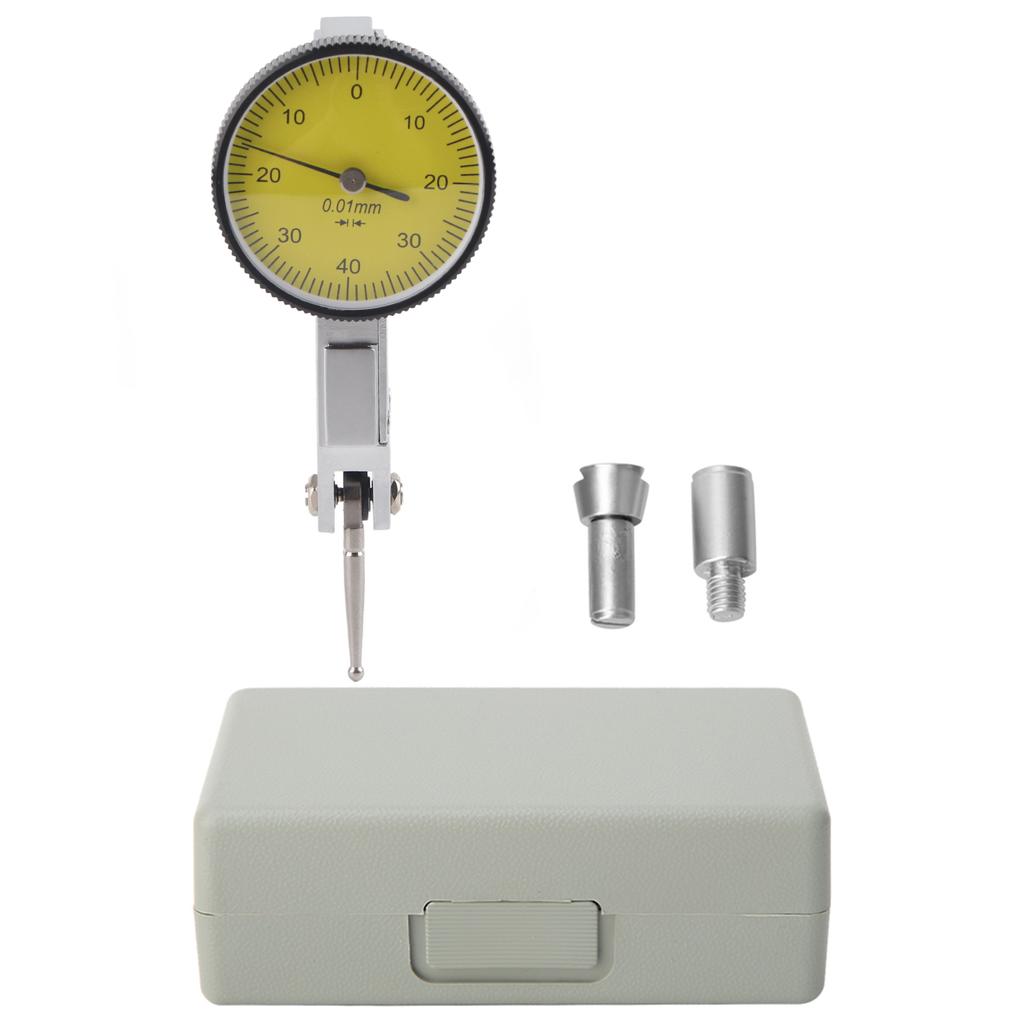 0?0.8mm Magnetic Dovetail Rails Dial Test Indicator 0.01mm Dial Scale Gauge Measure Tool