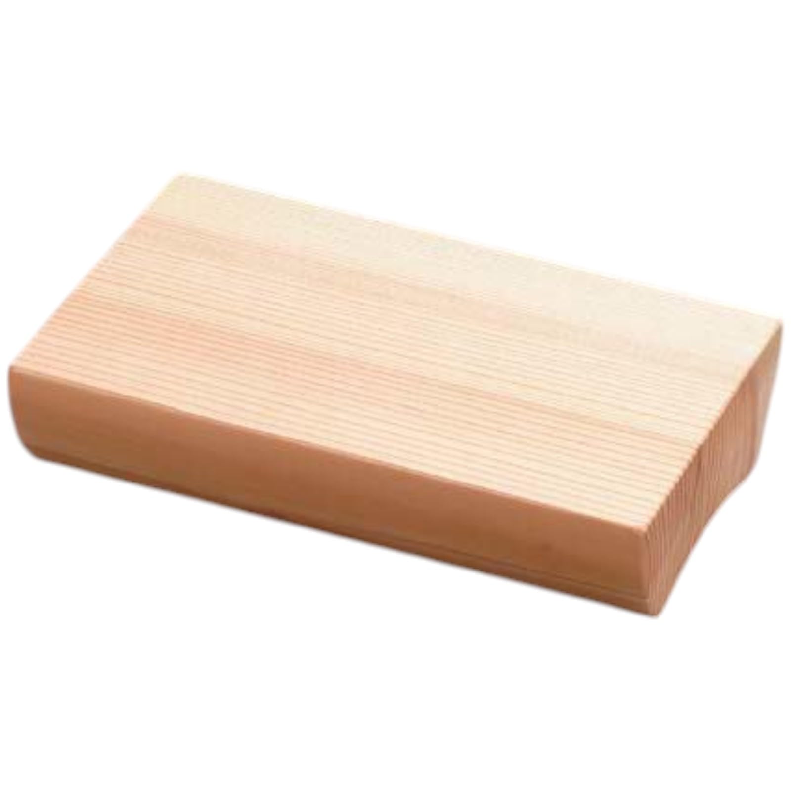 

Premium Nigiri Sushi Wooden Plate with Shichifuku Cedar Thick Clear Made in Japan J-Kitchens Plate, 8.5-inch Base, Coat, Shatter-Resistant,