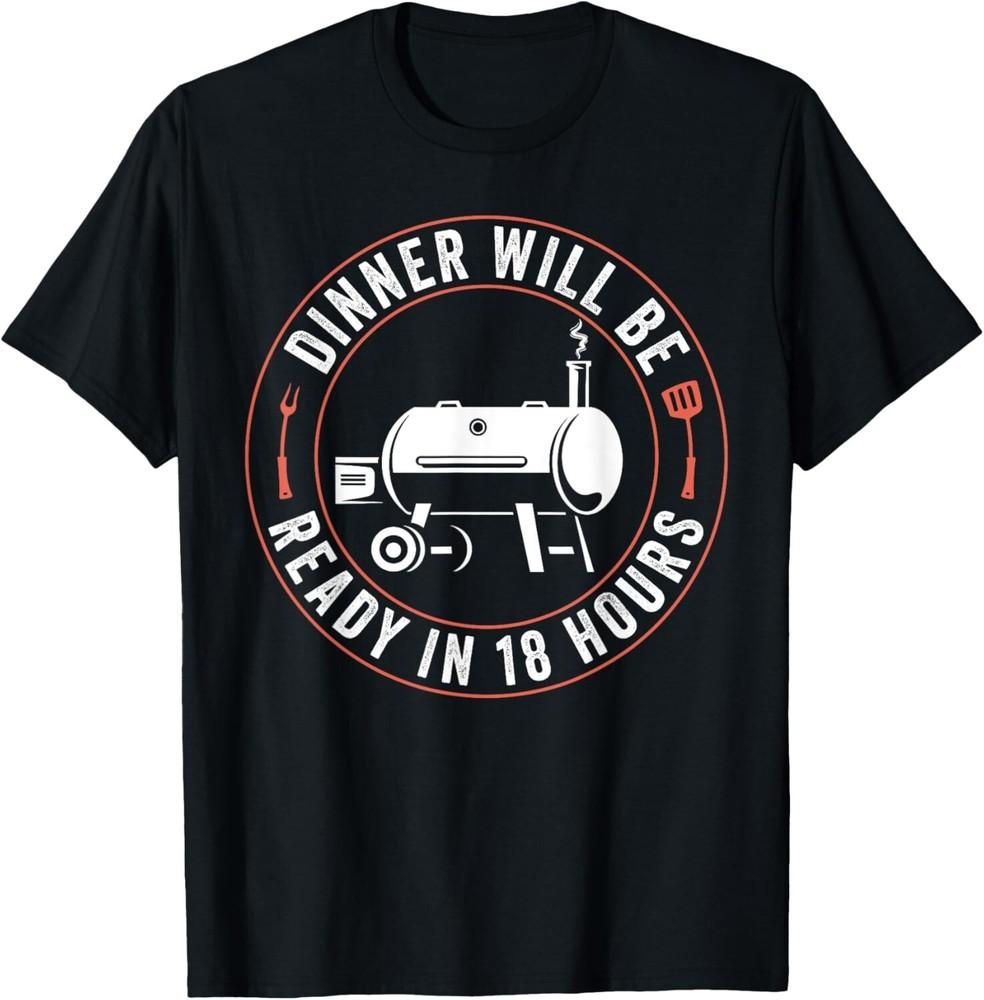 Bbq Dad Funny Smoking Meat Smoker Barbecue Dad Apparel T-Shirt