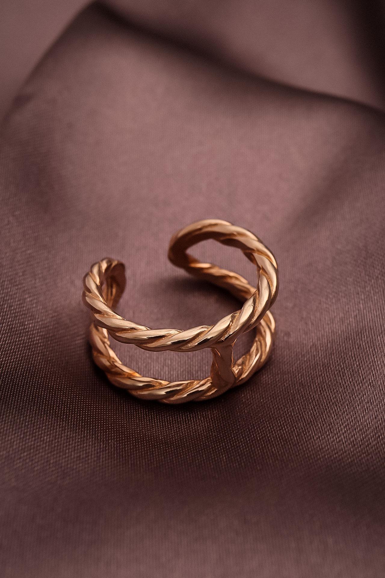 

Кольцо Rose Twist, серебро 925 пробы, 5,88 гр.