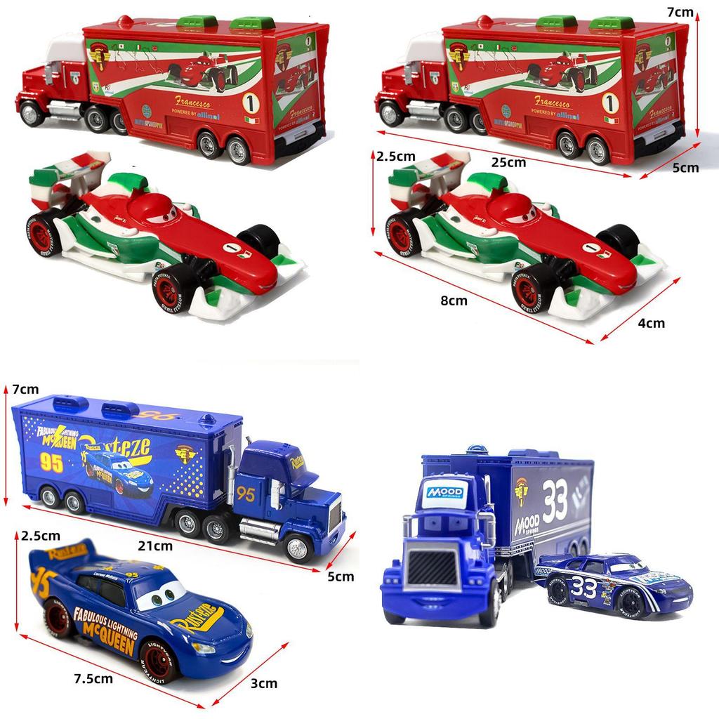 Racing Cars Mc Uncle Mcqueen Roadblock Cool Sister 95 Cargo Car For Imaginative Play And Fun