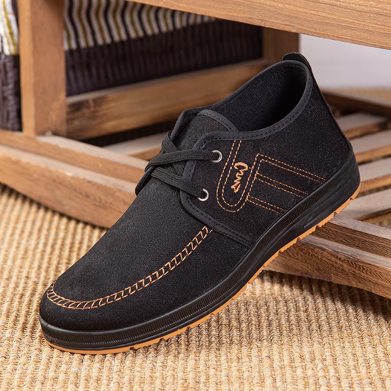 Men Casual Shoes Breathable Loafers Sneakers New Comfortable Flat Handmade Retro Leisure Loafers Shoes Men Shoes