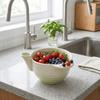 Integrated Drainage Hole Automatic Fruit Washing Bowl Food Cleaning Basin  Easy To Clean