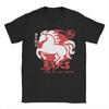 Year of The Horse Lunar Chinese New Year Zodiac  Cotton T Shirt For Unisex Beach  Streetwear T Shirts O Neck Fashion Tee Shirt