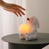 USB Charging Rabbit Entrance Decoration Living Room Desktop Home Decoration Moon Gift Resin Crafts Children's Gifts