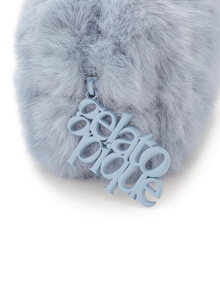 Gelato Pique Fur Mini Pouch PWGB255702 BLU