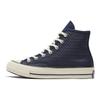 Chuck Taylor All Star 70 High Women High Canvas Shoes Comfort Versatile Trendy Dark Blue 570276C