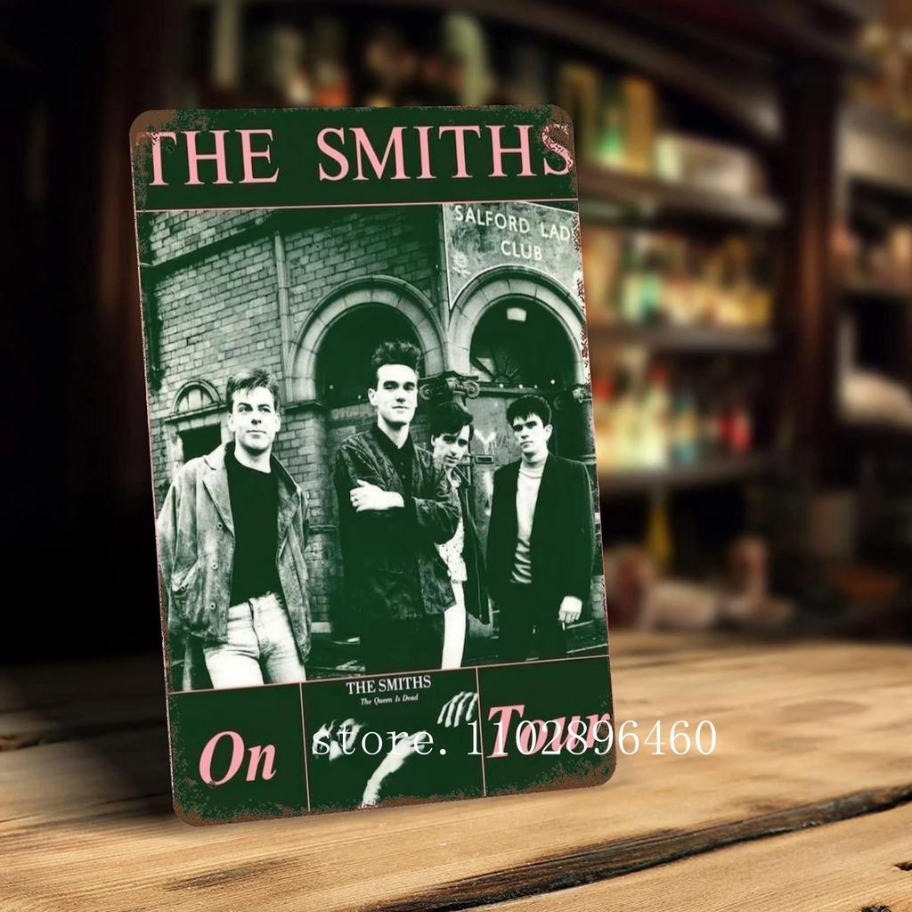 The smiths Metallschilder & Schilder Wanddeko Vintage Blechschilder Captain Metall Poster Deko für Bar Pub Club Wanddekoration