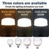 LED Bulb 20W 30W 40W 50W LED lamp AC 110V 220V base E27 Lampada LED t Light Bombilla Spotlight Lighting Lamp for home derection